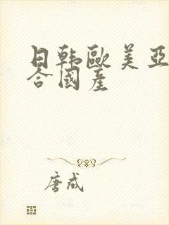 日韩欧美亚洲综合国产