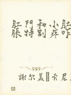 肛门和小肚子坠胀特别疼咋回事