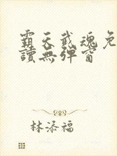 霸天武魂免费阅读无弹窗封面