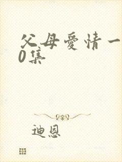 父母爱情一共60集