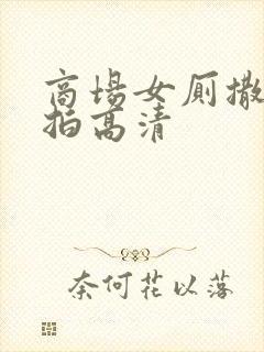 商场女厕撒尿偷拍高清