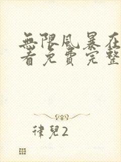 无限风暴在线观看免费完整国语版封面