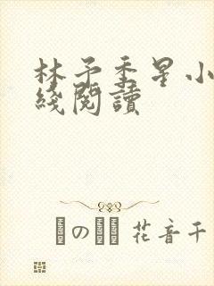 林予季星小说在线阅读