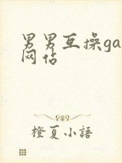 男男互操gay网站