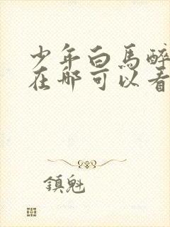 少年白马醉春风在哪可以看全部