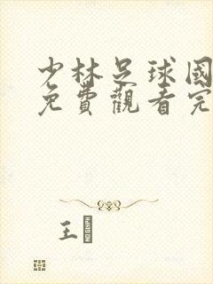 少林足球国语版免费观看完整版