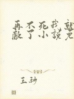 再不死我就真无敌了小说免费阅读封面