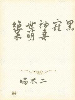 绝世神宠黑帝的呆萌妻封面