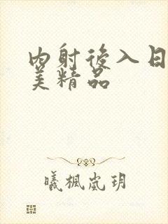 内射后入日韩欧美精品