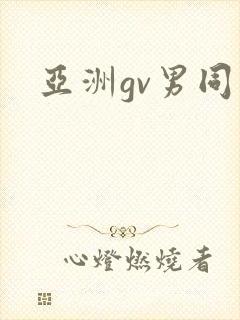 亚洲gv男同封面