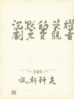 沉默的荣耀电视剧免费观看全集高清