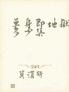 单身即地狱5有多少集