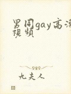 男同gay高潮视频封面