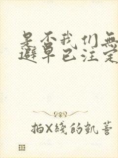 是否我们无法逃避早已注定的结局