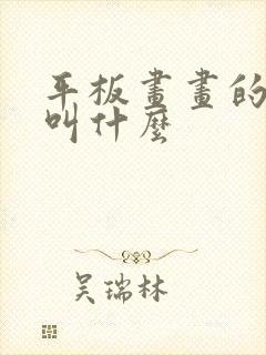 平板画画的软件叫什么封面