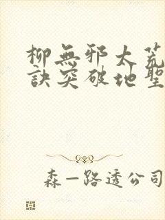 柳无邪太荒吞天诀突破地圣惊鸿域