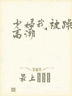 少妇我被躁爽到高潮封面