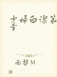 少妇白洁第一百章