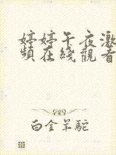 婷婷午夜激情视频在线观看