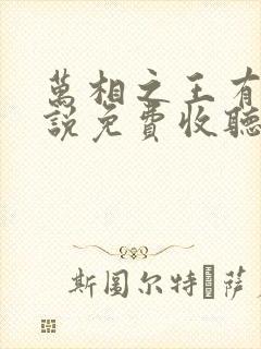 万相之王有声小说免费收听封面