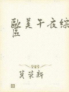 欧美午夜综合一区