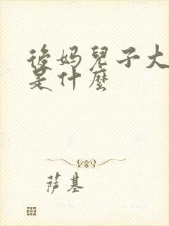 后妈儿子大结局是什么