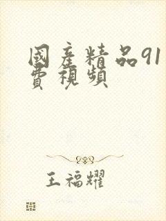 国产精品91免费视频