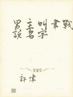 男主叫聿战的小说名字