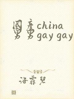 国产china男男gay gay网站