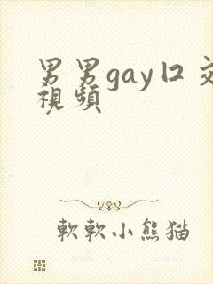 男男gay囗交视频