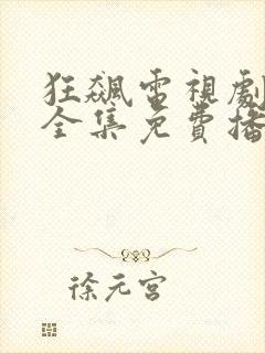 狂飙电视剧剧情全集免费播放