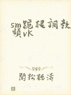 sm跪爬调教视频vk
