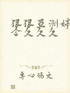 狠狠亚洲婷婷综合久久久