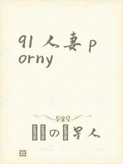 91 人妻 porny封面
