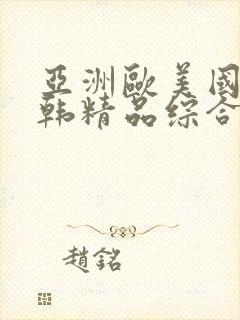 亚洲欧美国产日韩精品综合在线