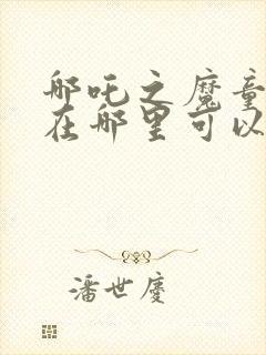 哪吒之魔童降临在哪里可以看封面