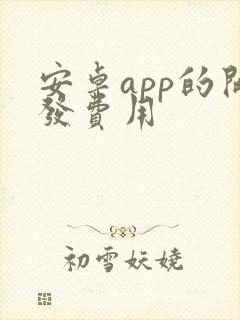 安卓app的开发费用封面