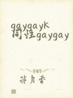 gaygayk同性gaygay