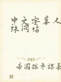 中文字幕人妻丝袜网站封面