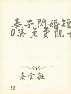 奉子闪婚短剧60集免费观看