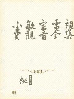 小敏家电视剧免费观看全集