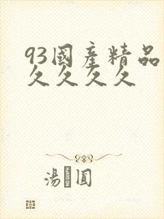 93国产精品久久久久久