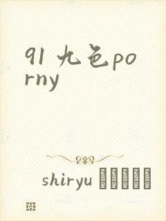 91 九色porny