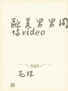 欧美男男同志网站video