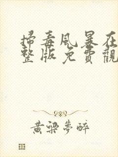 扫毒风暴在线完整版免费观看国语版