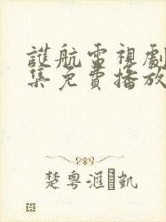 护航电视剧40集免费播放封面