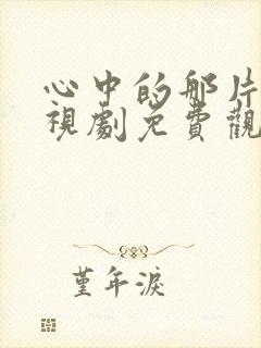 心中的那片海电视剧免费观看封面