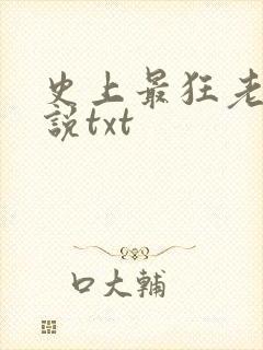 史上最狂老祖小说txt