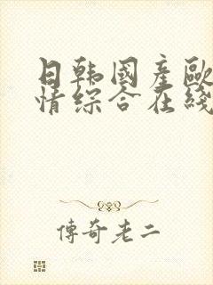日韩国产欧美激情综合在线