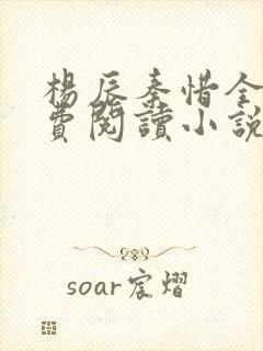 杨辰秦惜全文免费阅读小说